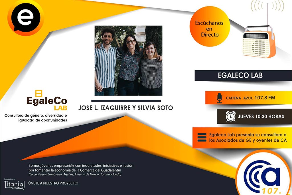 egaleco lab en la radio guadalentín emprende