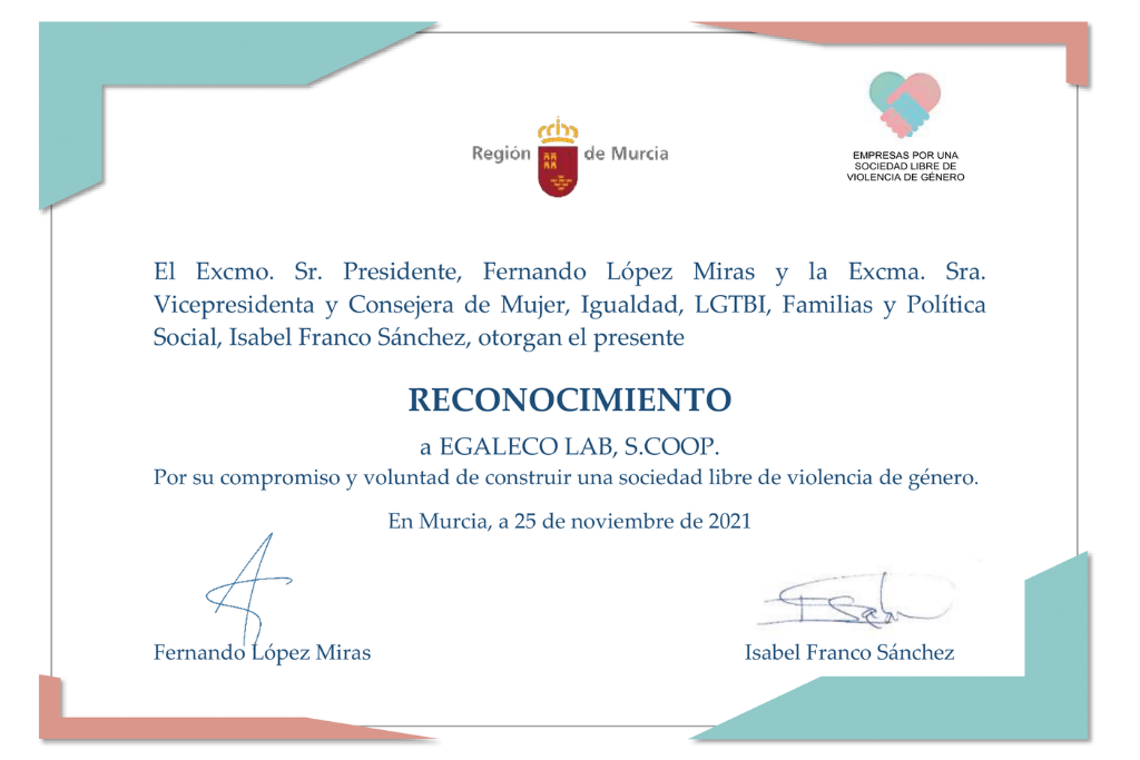 Empresas por una sociedad libre de violencia de género