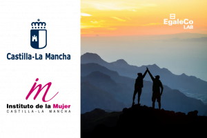 logos de castilla-la mancha e instituto de la mujer de castilla-la mancha apoyo egaleco lab consultora de igualdad