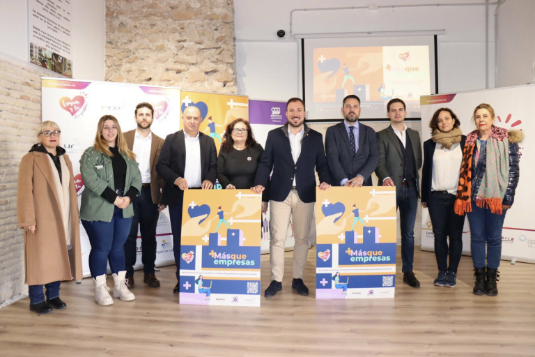 Presentación Más que Empresas Solplast JISAP Alimer La Comarca EgaleCo Lab FOM Lorca