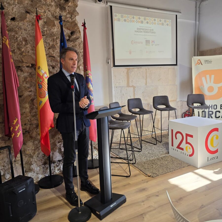 Clausura | Fulgencio Gil, Alcalde de Lorca (foto del equipo de comunicación del Ayto de Lorca)
