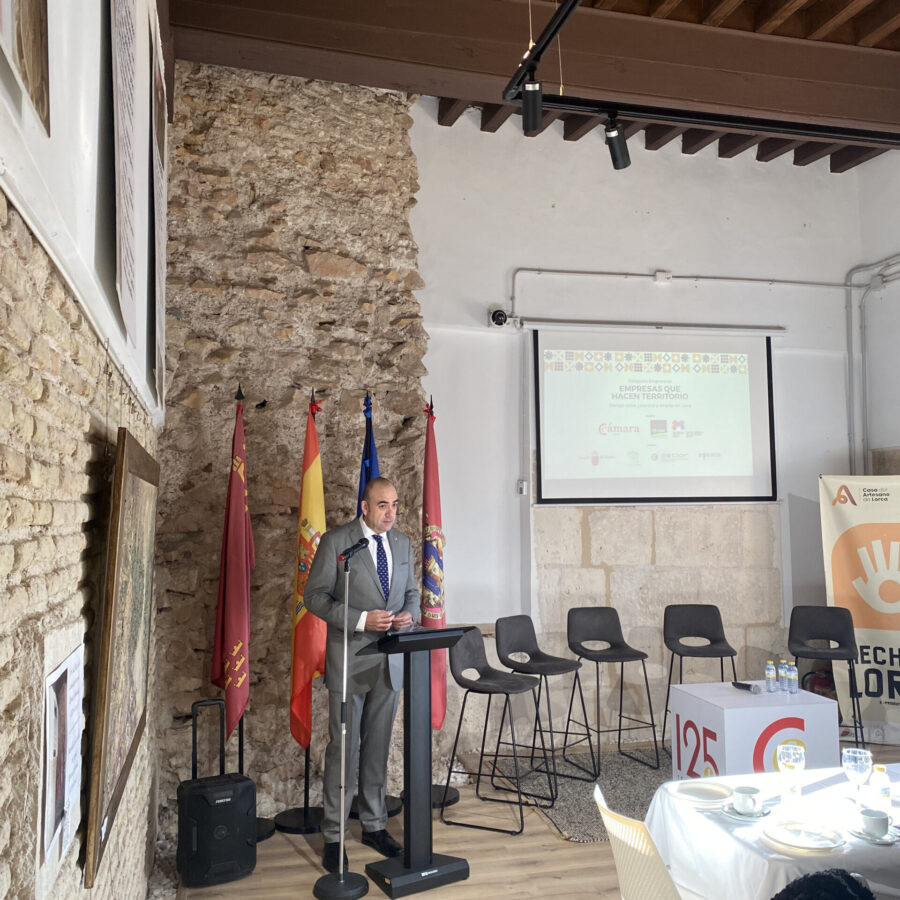 Inauguración | Presidente Cámara de Comercio e Industria de Lorca | Juan Francisco Gómez