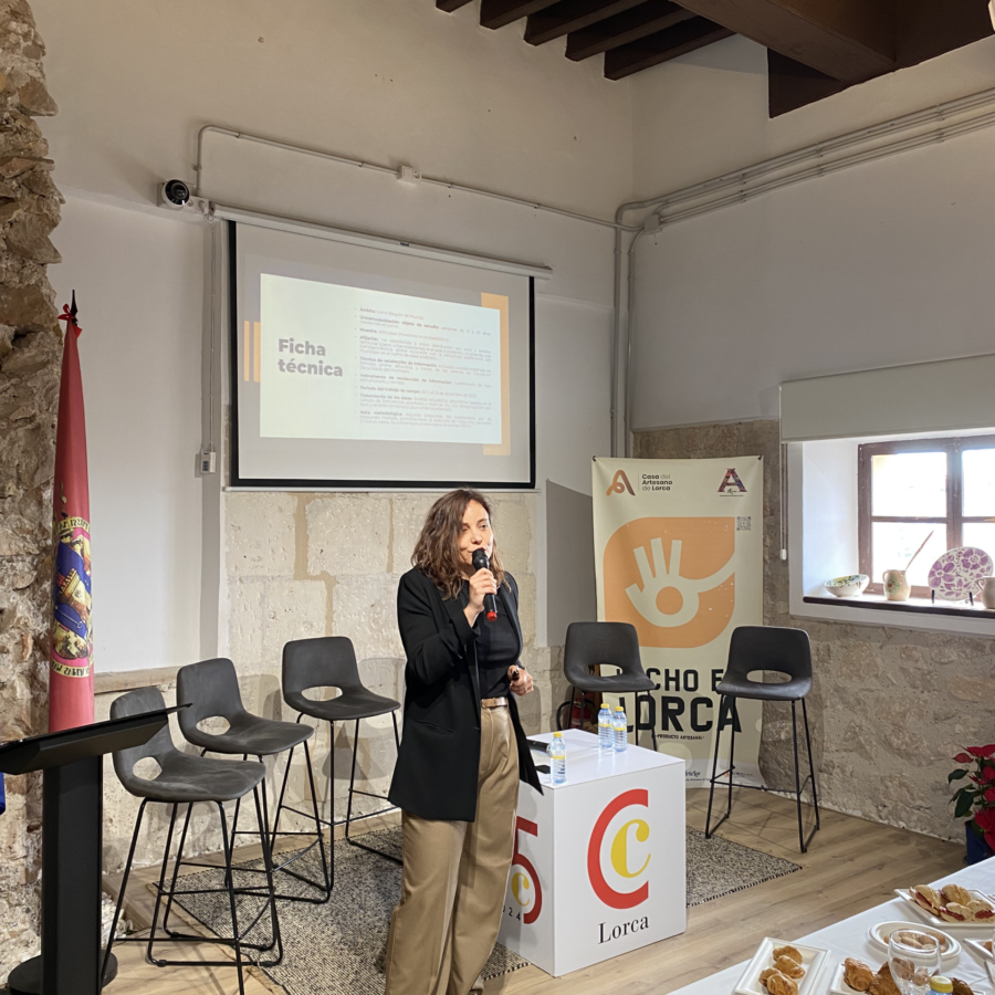 Presentación Estudio | Jóvenes y futuro en Lorca | Silvia Soto Ruiz, consultora e investigadora en Egaleco y miembro del Pleno de la Cámara de Comercio e Industria de Lorca
